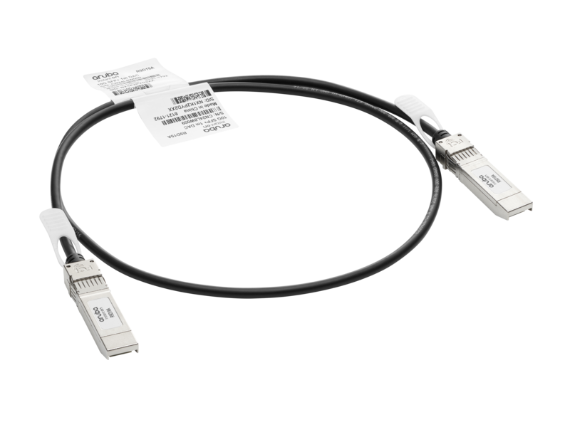 Câble en cuivre à connexion directe Aruba Instant On 10G SFP+ vers SFP+ 1 m Center facing